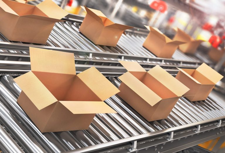 Produção de Caixas de Papelão